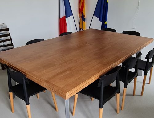 Nouveauté ADB | table de réunion en bois massif